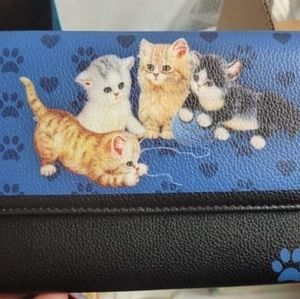 Bradford Exchange cat wallet
